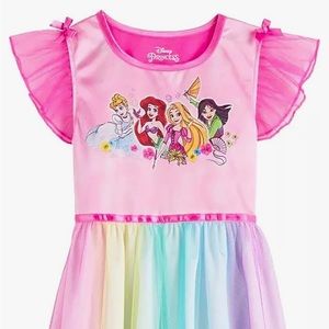 Disney Princess Pajama Dress 3T